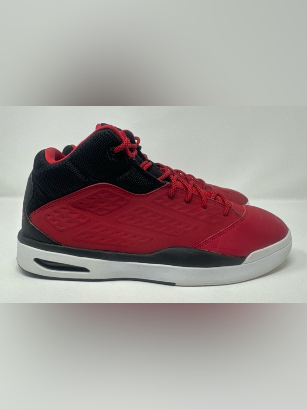 Air Jordan New School University Red Basketball Mid Top (Cleaned & Refreshed) - Picture 5 of 13